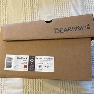 BearPaw Martis slipper slide size 9, M width. Hickory